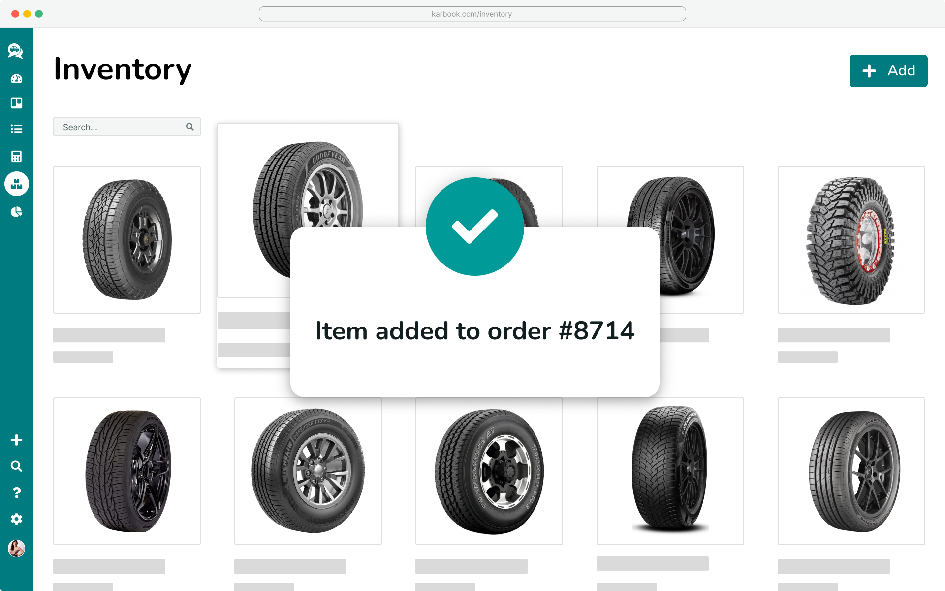 Karbook: Inventory